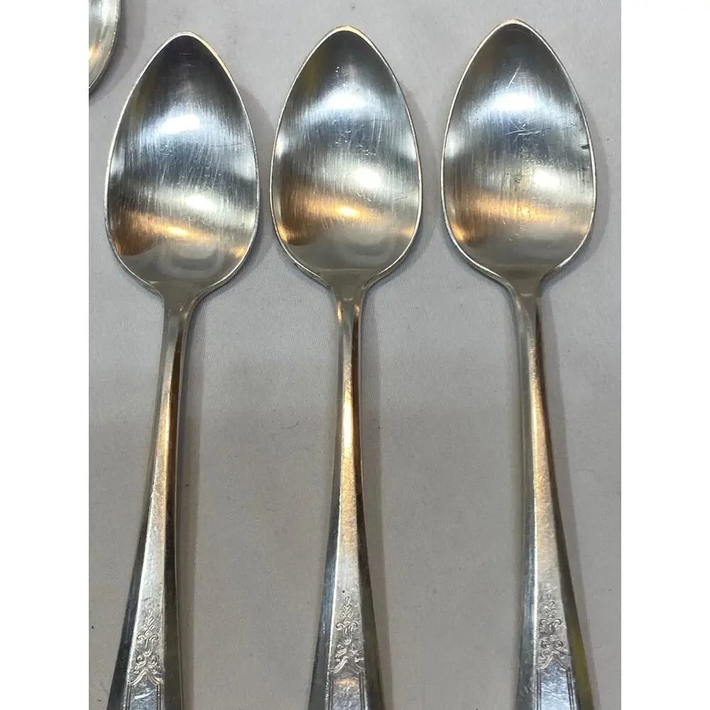 Vintage Rogers La France silverplate 9 Pieces Flatware 1920